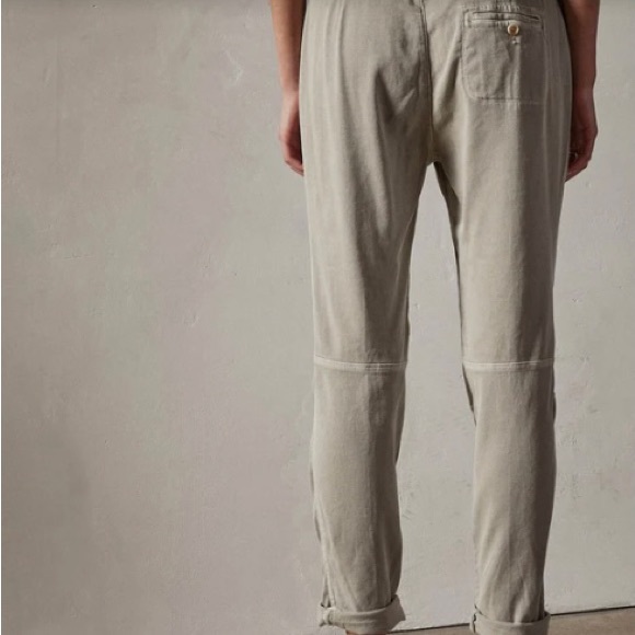 JAMES PERSE Soft Utility Drape Pant •cotton blend• twill •jersey - Picture 3 of 4